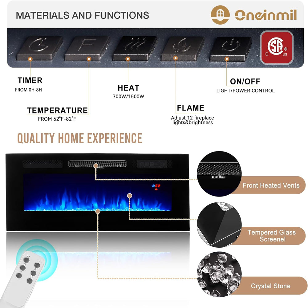 
                  
                    70" Modern High Gloss TV Stand with 36" Electric Fireplace, 2 Tier Entertainment Center with LED Lights, for TVs Up to 80"
                  
                